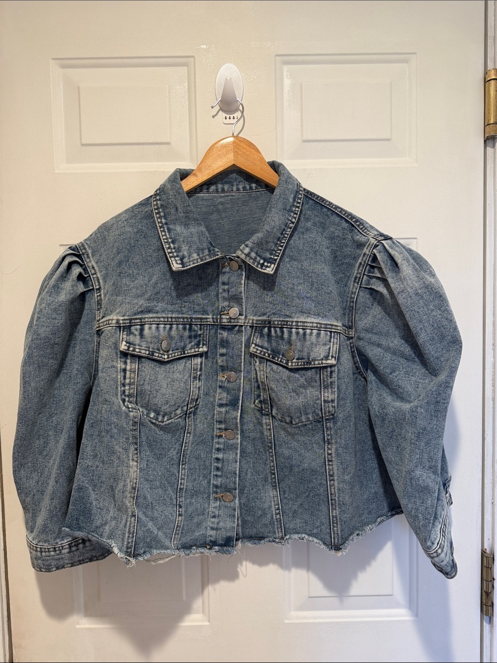 Cropped Jean Jacket